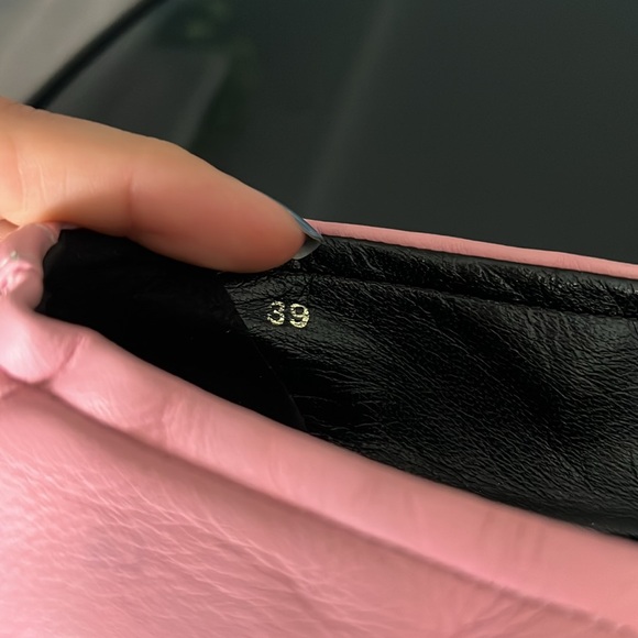 Versace Medusa head pink leather flats - Picture 4 of 14